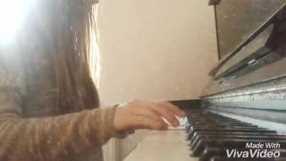 playing the piano