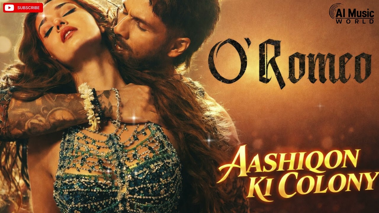 O Romeo – Aashiqon Ki Colony | Romantic Hindi Song 2026 | AI Music World