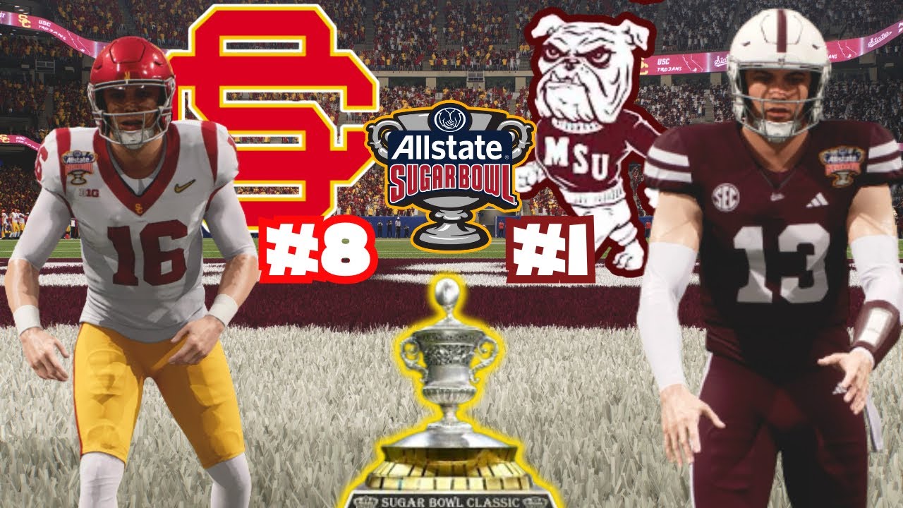 CFB 26 DYNASTY 🐶#1 PLAYOFF GAMES BEGIN VS USC TROJANS - YouTube