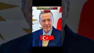 EVOLUTION OF TüRKIYE 🇹🇷 #evolution #turkey #türkiye #history #ottomanempire #education #edit #shorts