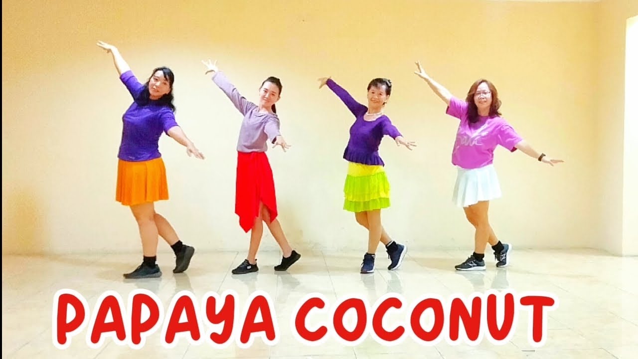 PAPAYA COCONUT Line Dance YouTube