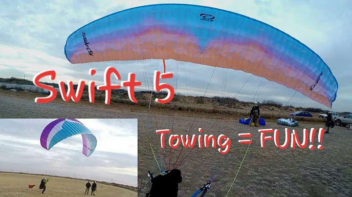 Ozone Swift 5 - Sledder Quest via Tow!