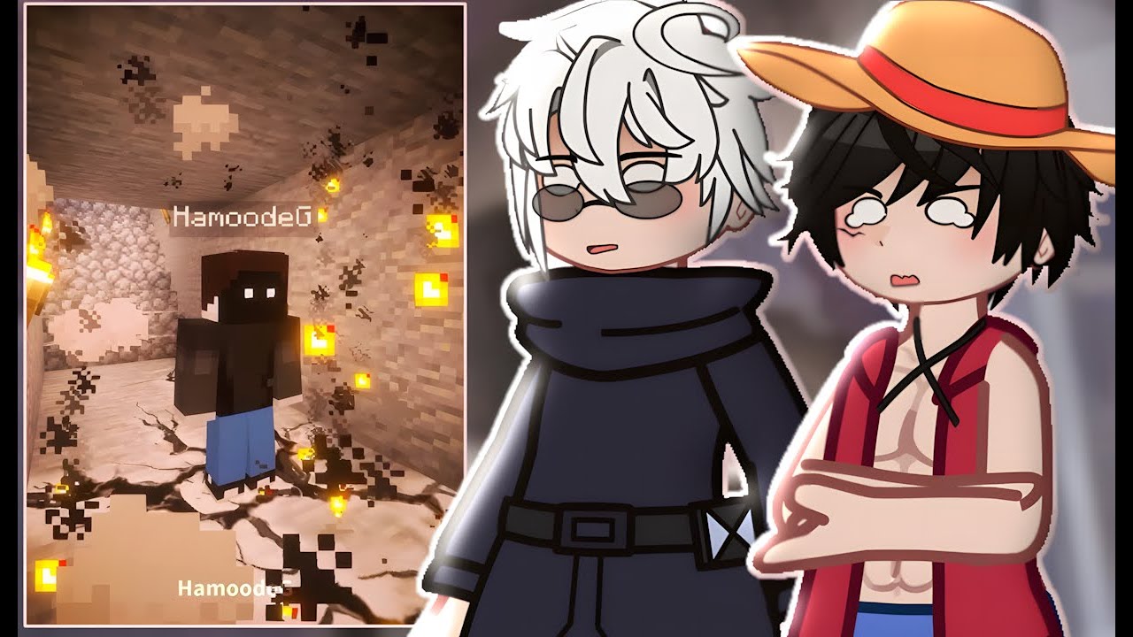 Anime Characters React To HamoodeG || Minecraft || - Gacha React 🇺🇸/🇧🇷