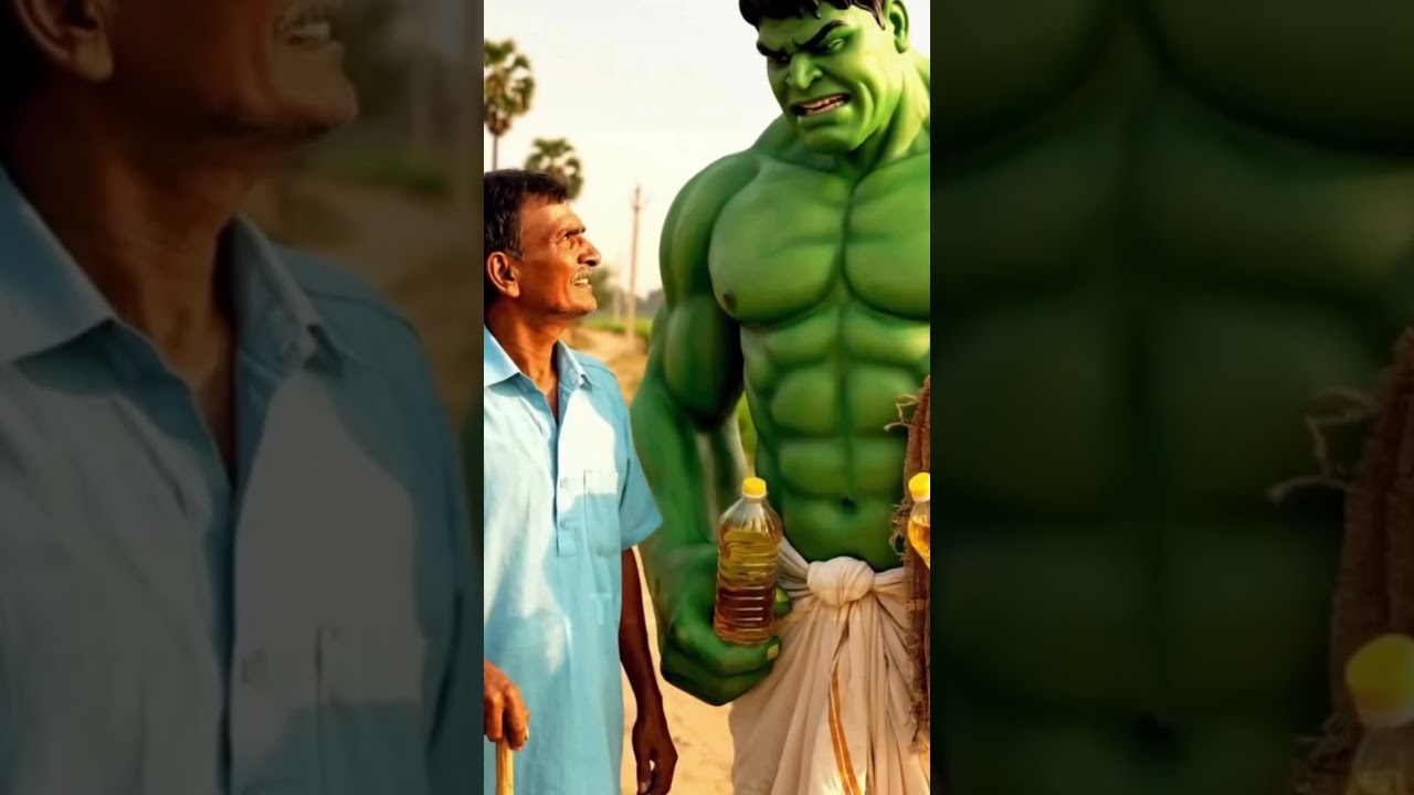 Hulk Ne Tel-Chatai Ka Dhandha Chalu Kar Diya 😂 
