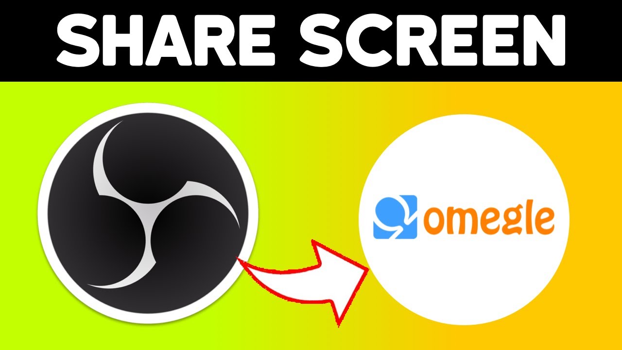 How to Share Screen on Omegle OBS (2024 UPDATE) YouTube