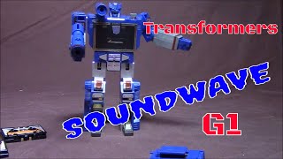 Soundwave G1 Transformer Review And How To Transform Tutorial