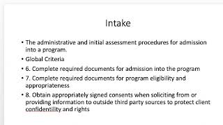 Twelve Core Functions Of Substance Use Counseling