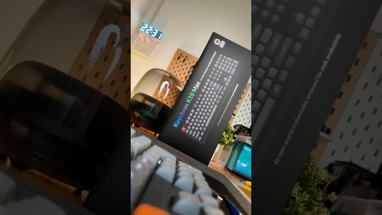 คีย์บอร์ดยอดนิยมระดับโลก keychron k10max 