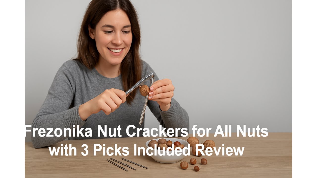 🥜 Frezonika Nut Crackers for All Nuts with 3 Picks Included Review 🥜