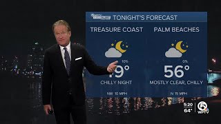 WPTV First Alert Weather Forecast for Evening of Tuesday, Nov. 11, 2025