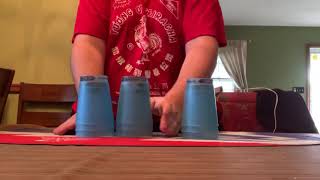 Cup Stacking - New 9-Cycle Record! 5.649