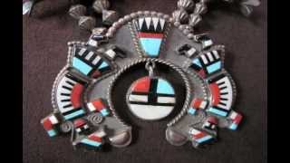 Frontier Plunder Indian Trading Post - Old Zuni Natachu Rainbow God Set