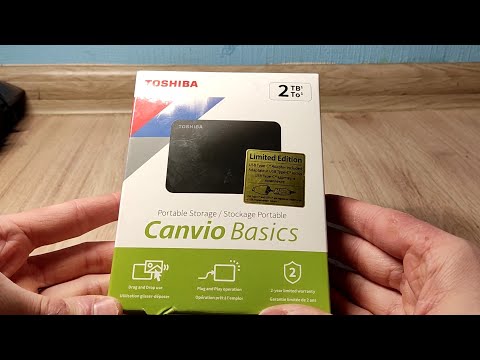 Обзор внешнего жёсткого диска TOSHIBA 2TB + тест