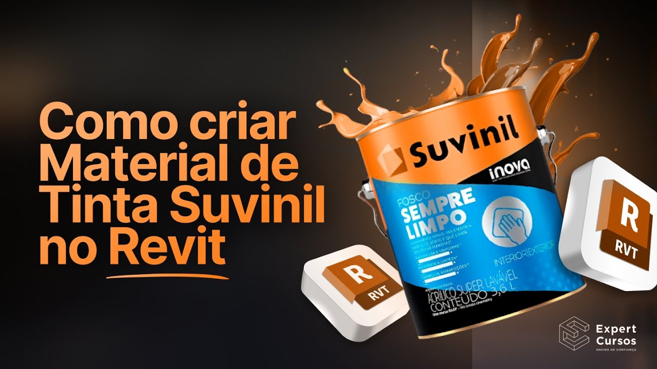 Como criar Material de Tinta Suvinil no Revit