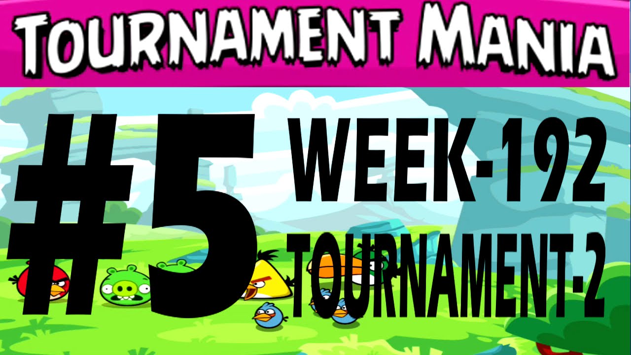 Angry Birds Friends-Tournament Mania - 2nd tournament {Week-192} Level-5 High Score Strategy