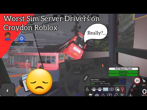 Worst Sim Server Drivers On Croydon London Bus Simulator