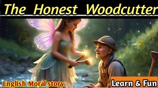 The Honest Woodcutter|Fairytales|Honesty is the best policy|English moral story|learn through tales