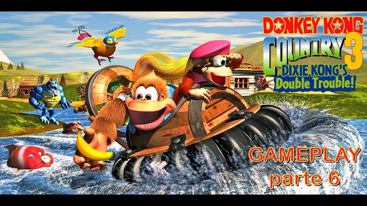 Donkey Kong Country 3 #gameplay PARTE 6