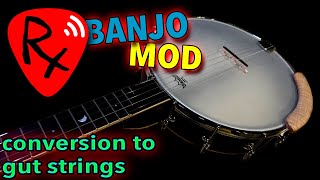 Gold Tone 5-string Banjo Gut String Conversion - part 2 Information