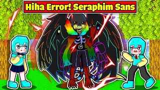 HIHA CHẾ TẠO THÀNH CÔNG BỘ GIÁP ERROR SERAPHIM SANS TRONG MINECRAFT*HIHA ERROR SERAPHIM SANS 🔥🌈🖤