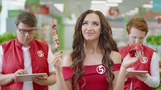 Olga Buzova - Pyaterochka Pryatorochka Reklamı 28 Eylül 2018 Rusça