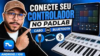 ⚡ COMO USAR CONTROLADOR MIDI NO PADLAB (PASSO A PASSO)