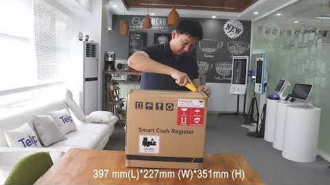 Telpo TPS680 | Double Screen Cash Register Unpacking Video