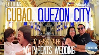 EXPLORING CUBAO QUEZON CITY | Philippines Travel Vlog