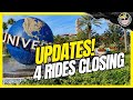 Update 4 rides closing at universal studios florida  whats new at usf