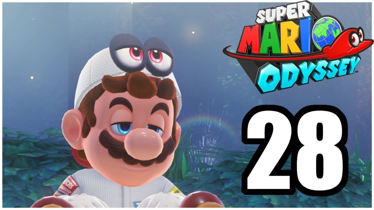 Mario Odyssey Above The Clouds
