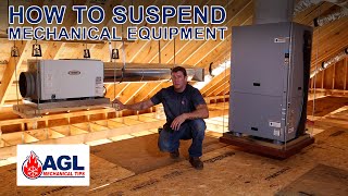 How to suspend mechanical equipment (Mechanical Training # 105)