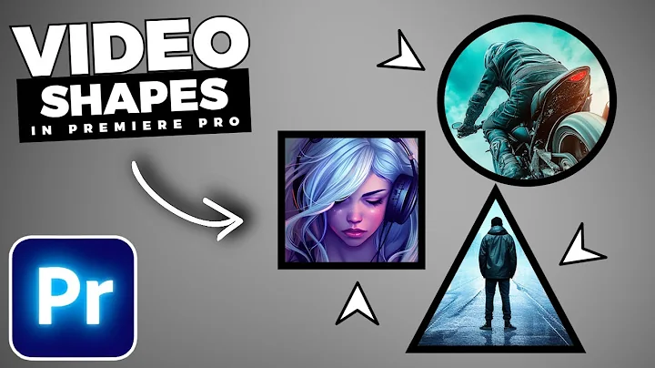 How to Put VIDEO Inside SHAPES In Premiere Pro