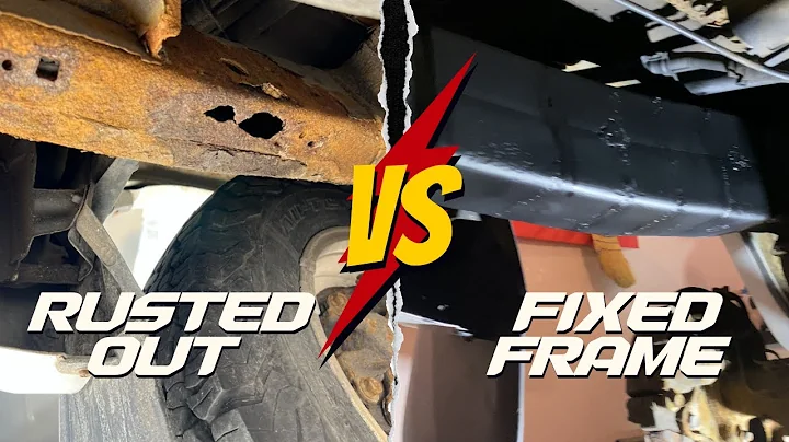 WATCH THIS VIDEO BEFORE WELDING/REPAIRING YOUR FRAME! RUSTED TOYOTA FRAME FIXED AND REPAIRED CORRECT