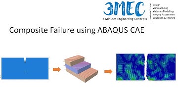 Composite Failure Simulation using ABAQUS CAE with Element Deletion - ABAQUS Tutorial