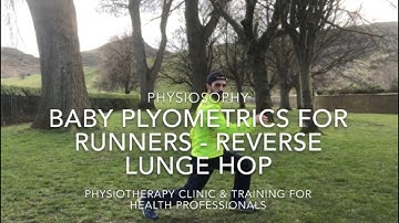 Strengthening exercises for Runners - Reverse Lunge Hop