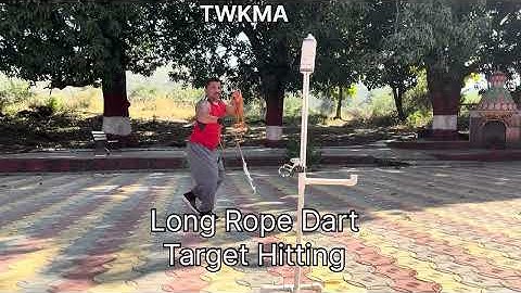 Long Rope Dart Target Hitting 