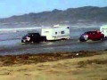 crossing pismo beach creek with trailers