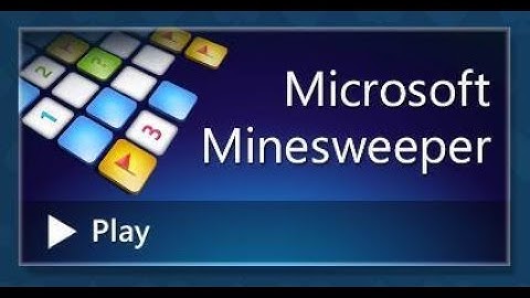 Microsoft MINESWEEPER Expert Level