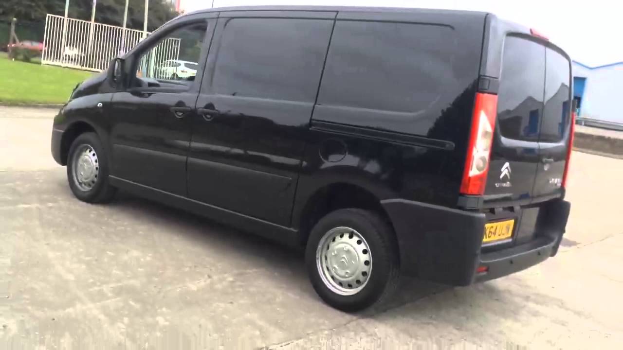 black citroen dispatch