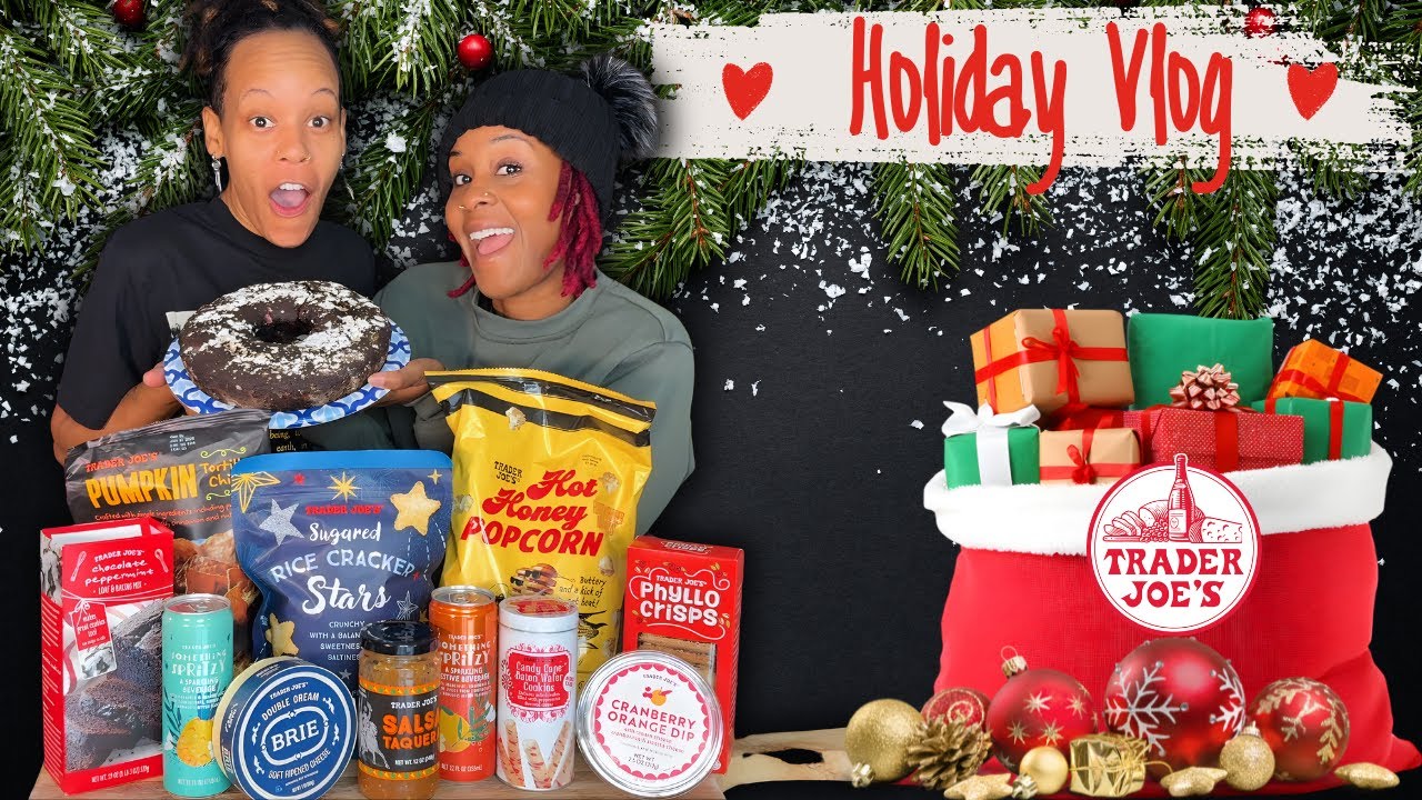 Пробуем праздничные закуски от Trader Joe’s! 🎄🔥 Чтобы вам не пришлось