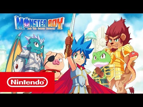 Monster Boy and the Cursed Kingdom - Trailer de apresentação (Nintendo Switch)