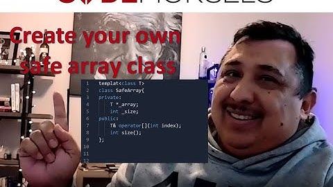 How to create a safe array in C++