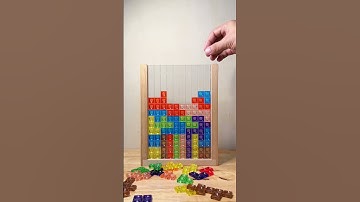 PART 137 || FULL ASMR SOUND OF TETRIS BLOCKS PUZZLE