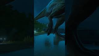 T Rex Trailer Attack Recreated in Jurassic World Evolution 3  #JurassicWorldEvolution3 #TheLostWorld