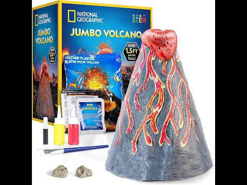 NATIONAL GEOGRAPHIC Jumbo Volcano Science Kit - Macao