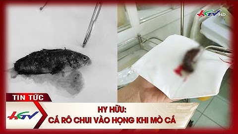 Hy hữu: Cá rô chui vào họng khi mò cá | Truyền hình Hậu Giang