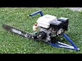 Homemade 200cc Chainsaw / Experiment