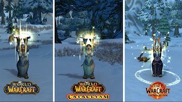 Visual Evolution of World of Warcraft - Classic to Modern