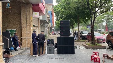 Test Nhạc Cực Mạnh trên Dàn Loa Đám Cưới Hay Nhất 2023 | Dàn loa Array đám cưới - sự kiện giá tốt