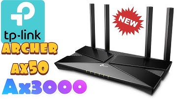 AX3000 Gigabit Wi-Fi 6 Router  TP-LINK Archer AX50